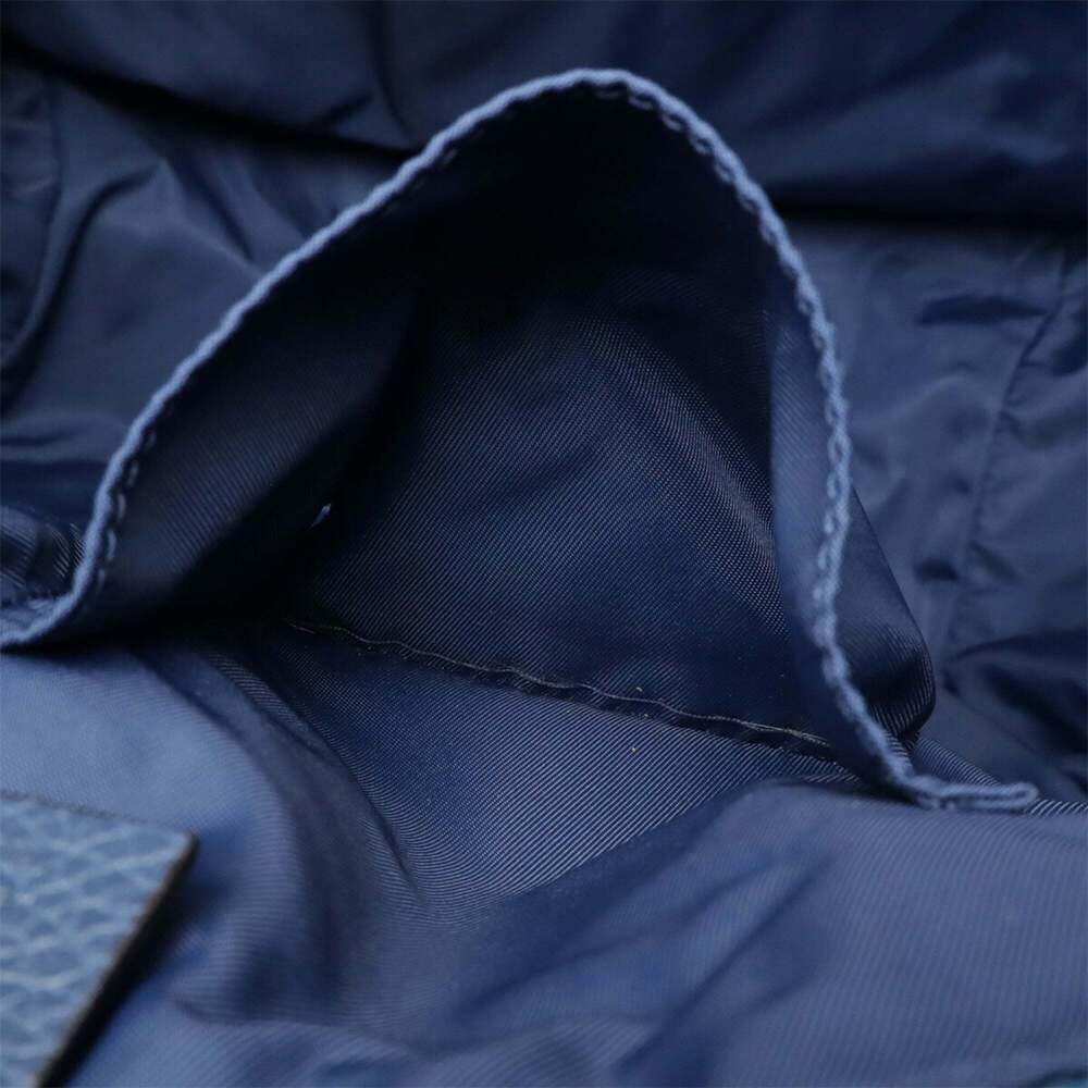 GUCCI Authentic Blue Leather Backpack - Picture 8 of 9